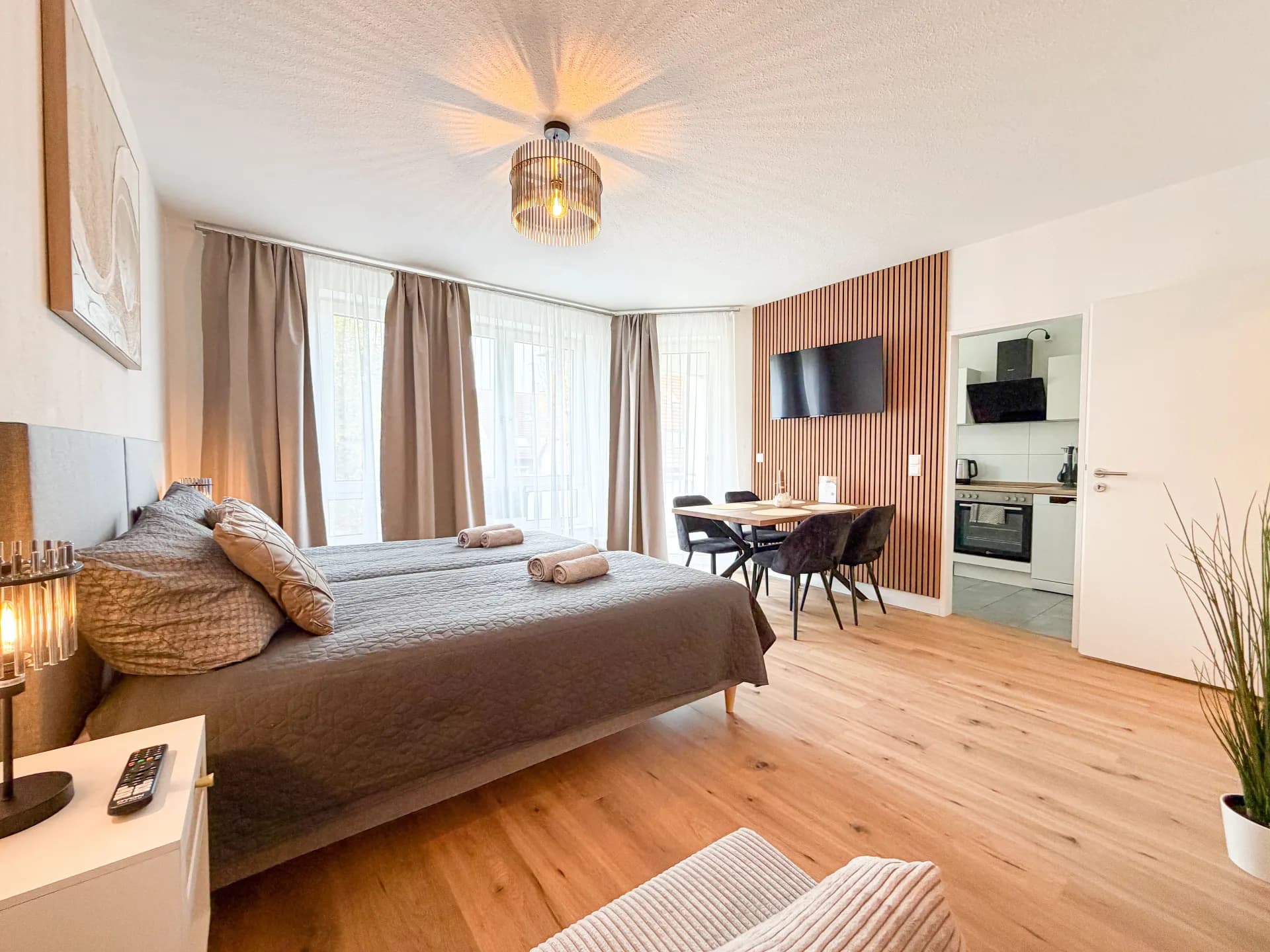 Voll ausgestattete Apartments